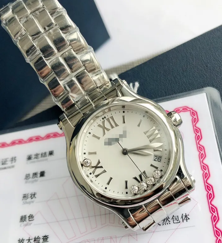 Happy Diamond Chopt Watch No.5 Luxury Women's Watches Designer Brand Logo with Box High Quality Datejust 36mm Sieraden Horloge Bamford 7a Alpine Watch