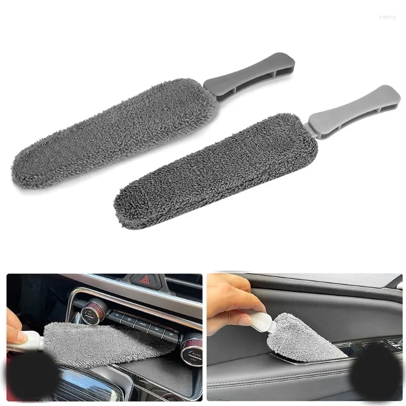 Car Sponge Interior Air Outlet Cleaning Brush Window Detailing Corner