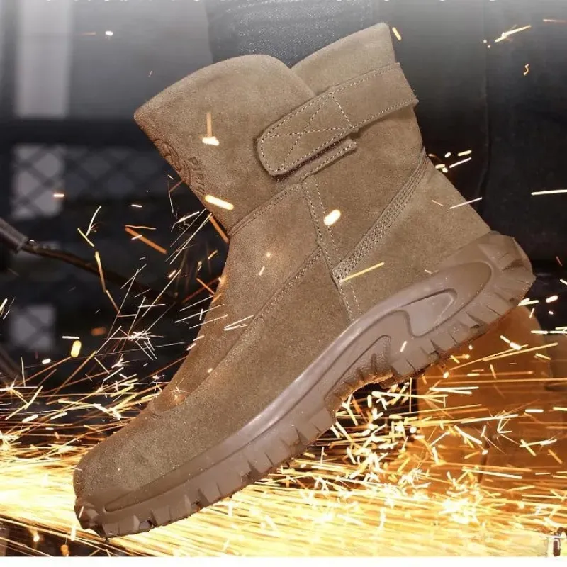 Safety boots non top steel toe cap