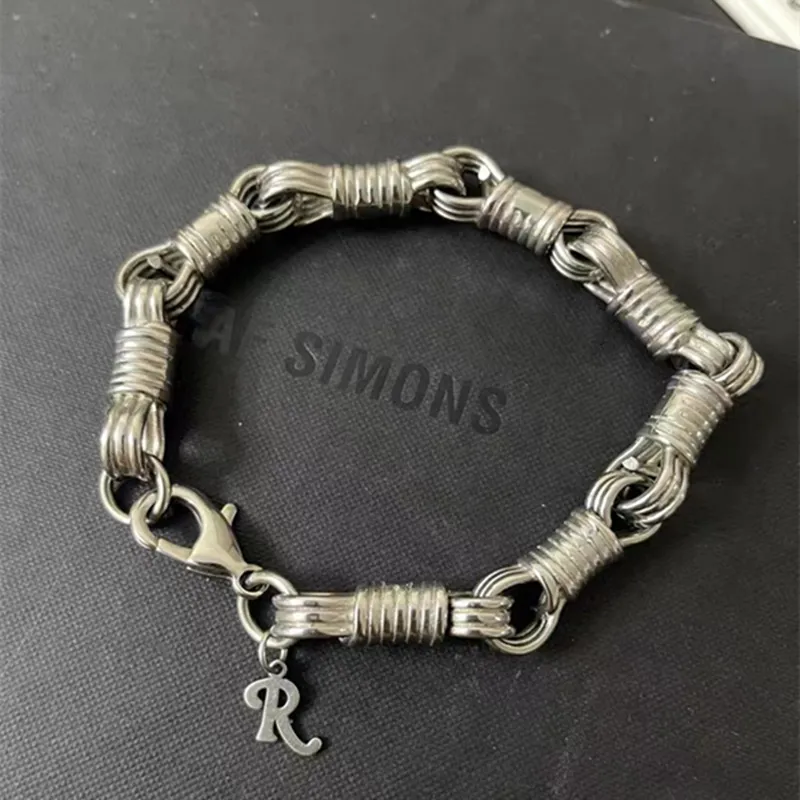 RAF SIMONS Knotted Fried Dough Twist Bracelet  From Tt168