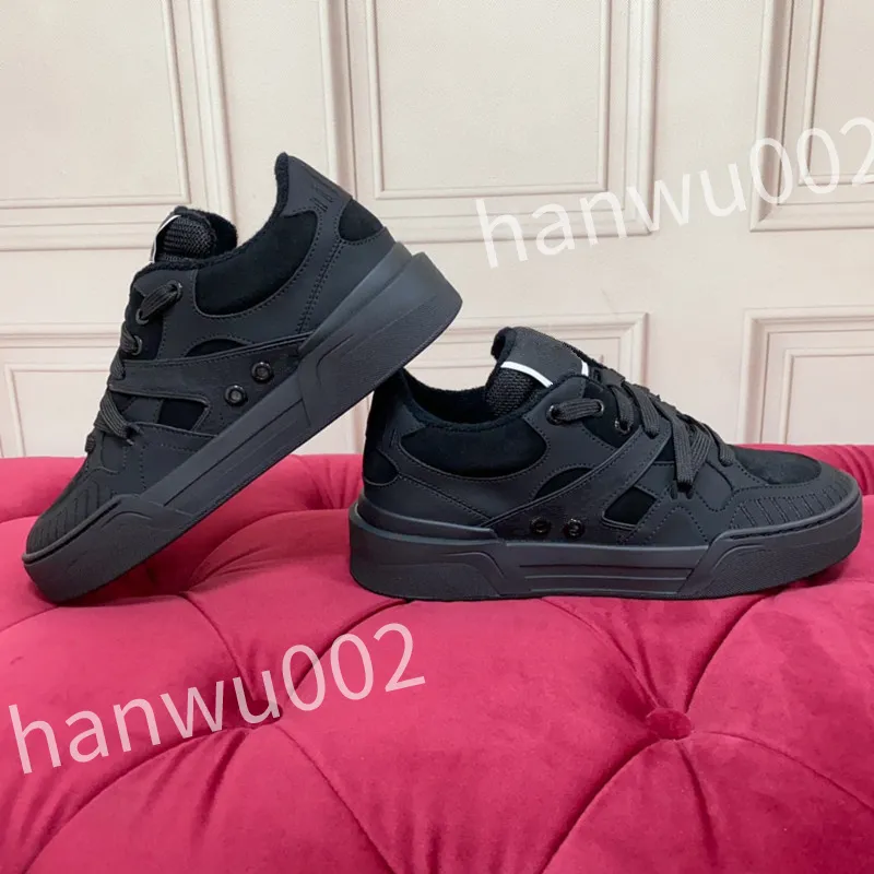 Nouvelles femmes hommes chaussures de sport chaussures de créateurs baskets mode plate-forme en cuir véritable taille de chaussure de sport à lacets 35-45 fd231001