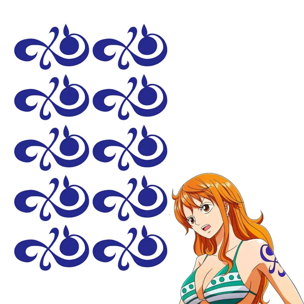 Nami Cosplay Tatouage Autocollant Cosplay Imperméable Faux Tatouage  Temporaire Autocollant Nami Perruque Tenues Halloween Carnaval Costume  Giftcosplay Du 12,61 € | DHgate