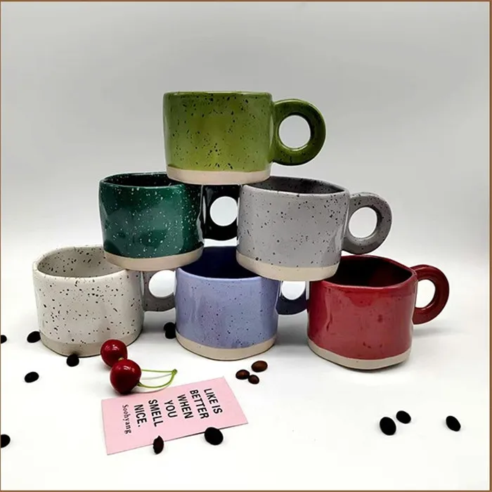 8OZ Hot Splashing Cup Big Ear Cup Splash Ink Mug... From Hc_network002,  $1.92 | DHgate.Com