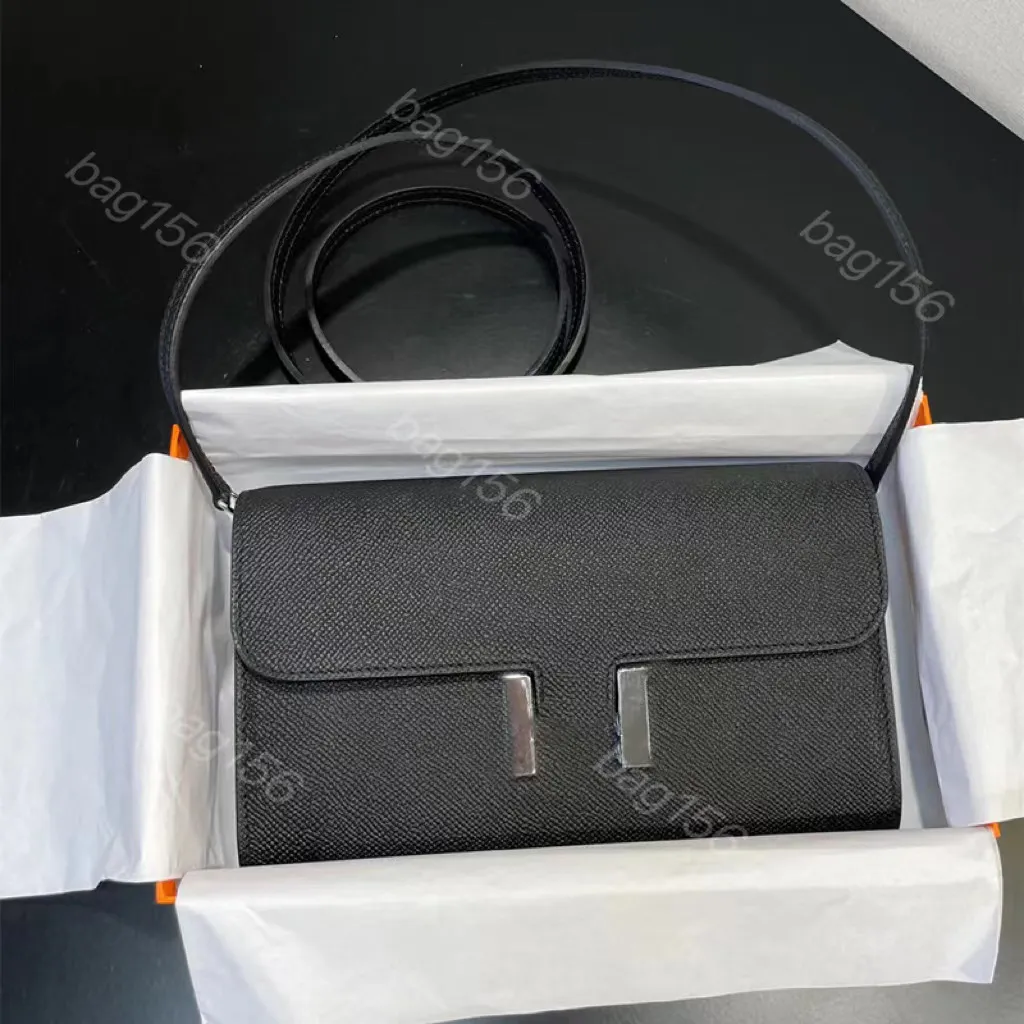 designer bag 10A designer wallet pink bag card wallet baguette bag Leather Luxury Small Clutch Bag Palm Pattern Classic Fashion Removable Shoulder Crossbody Gift