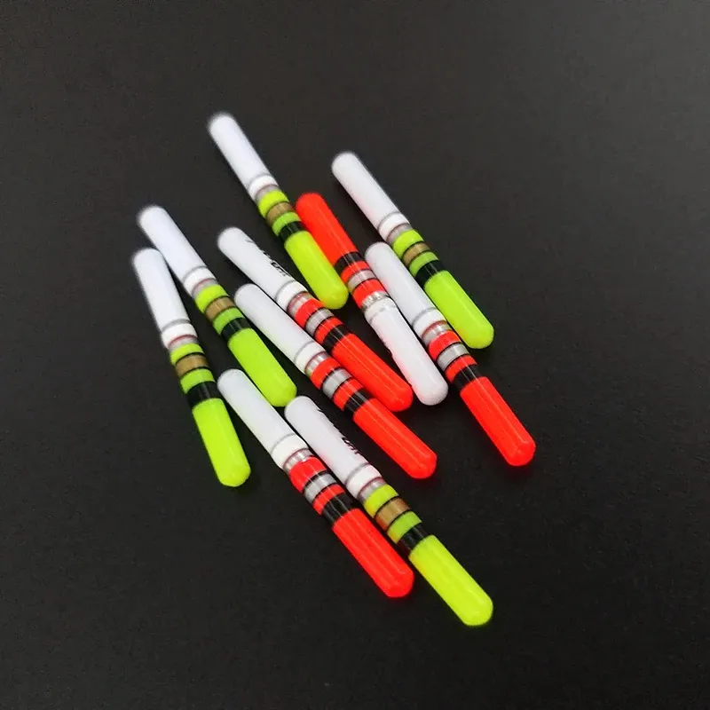 Fishing Accessories 10pcs Light Sticks Green / Red Work with CR322 Battery LED Lamp Lightstick Luminous Night Fishing Tackle Accessory B514 231018