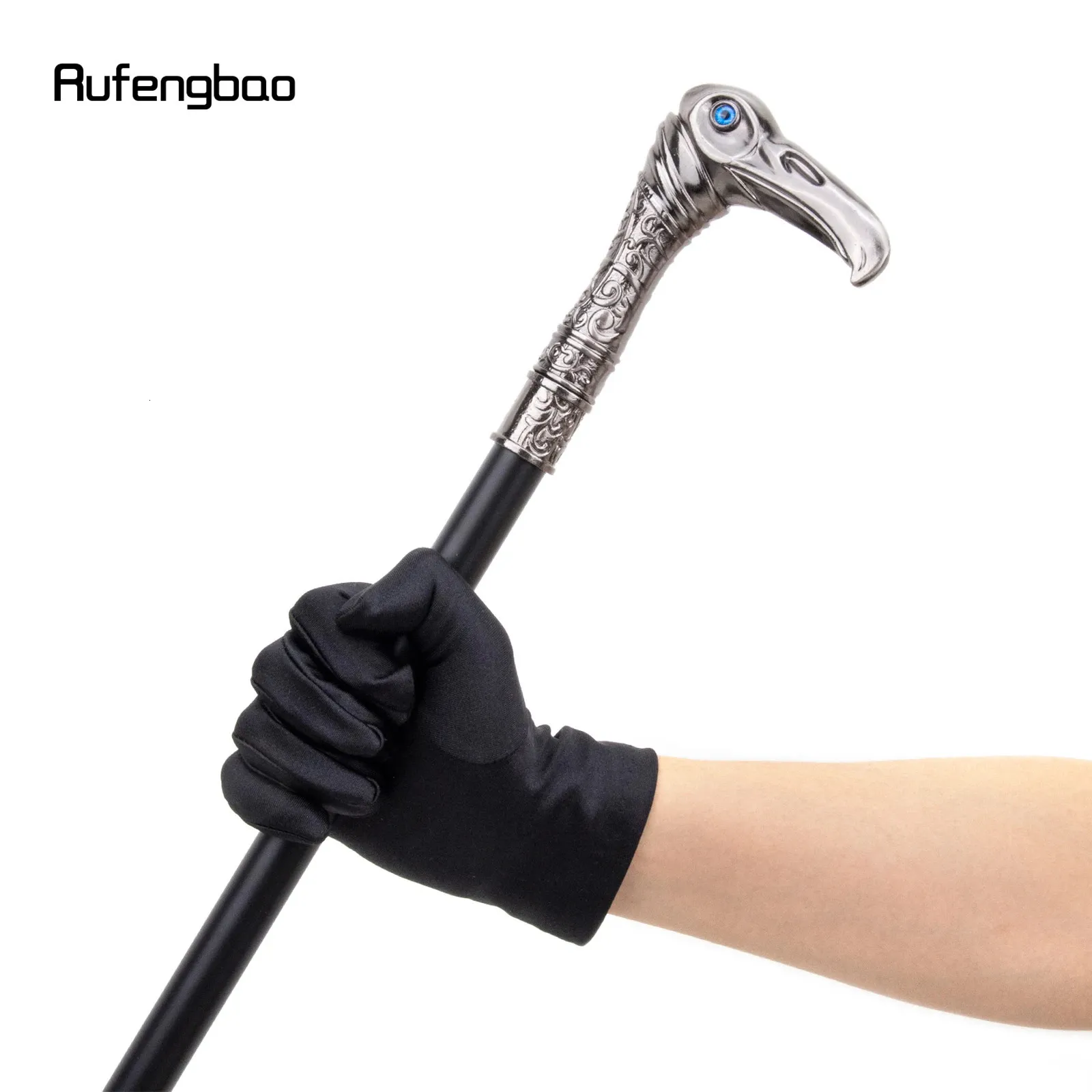 Eagle Head Luxury Walking Stick Vintage Alloy Crosier Decorative Cane For  Cosplay And Unique Mens Accessories 93cm From Mang05, $23.56