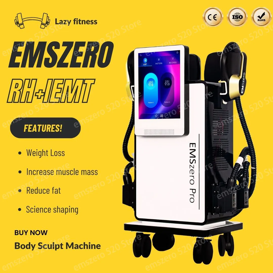 Nova chegada emszero pro 15 tesla 6500w DLS-EMSLIM neo estimulação muscular corpo escultura máquina do corpo