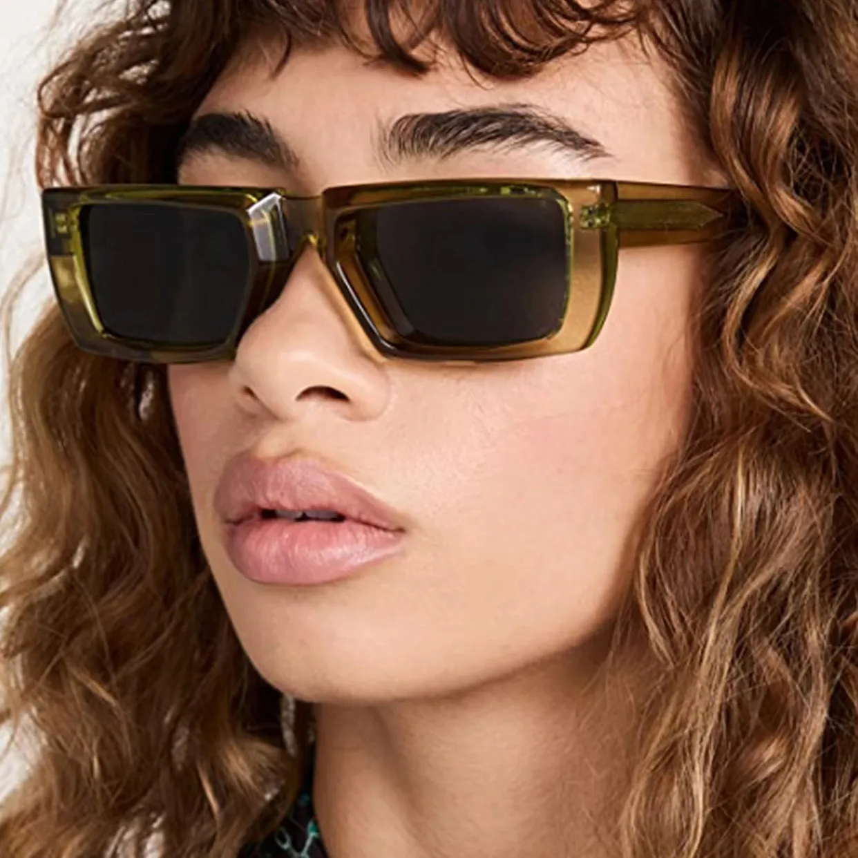 Kanał designerski okulary przeciwsłoneczne cykl luksusowy moda kobieta męskie okulary przeciwsłoneczne Diamond Square Sunshade Kryształ Słońce Słońce Kieliszki 0569