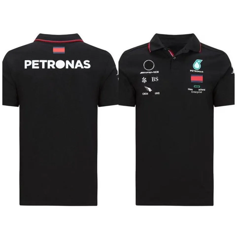 Maglietta da uomo F1 Formula One Racing Donna Casual T-shirt manica corta Lewis Hamilton Team Abbigliamento da lavoro Magliette Kvxv241P