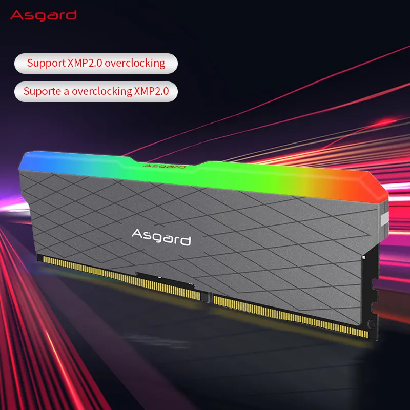 Asgard W2 RGB DDR4 RAM - 16GB 8GBx2 / 32GB 16GBx2 3200MHz - High