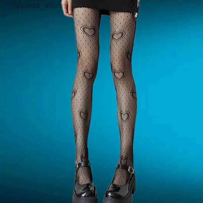 Gothic Black Fishnet Stockings With The Sheer Size Nylon And Floral Lace Plus  Size From Flippedd, $2.85