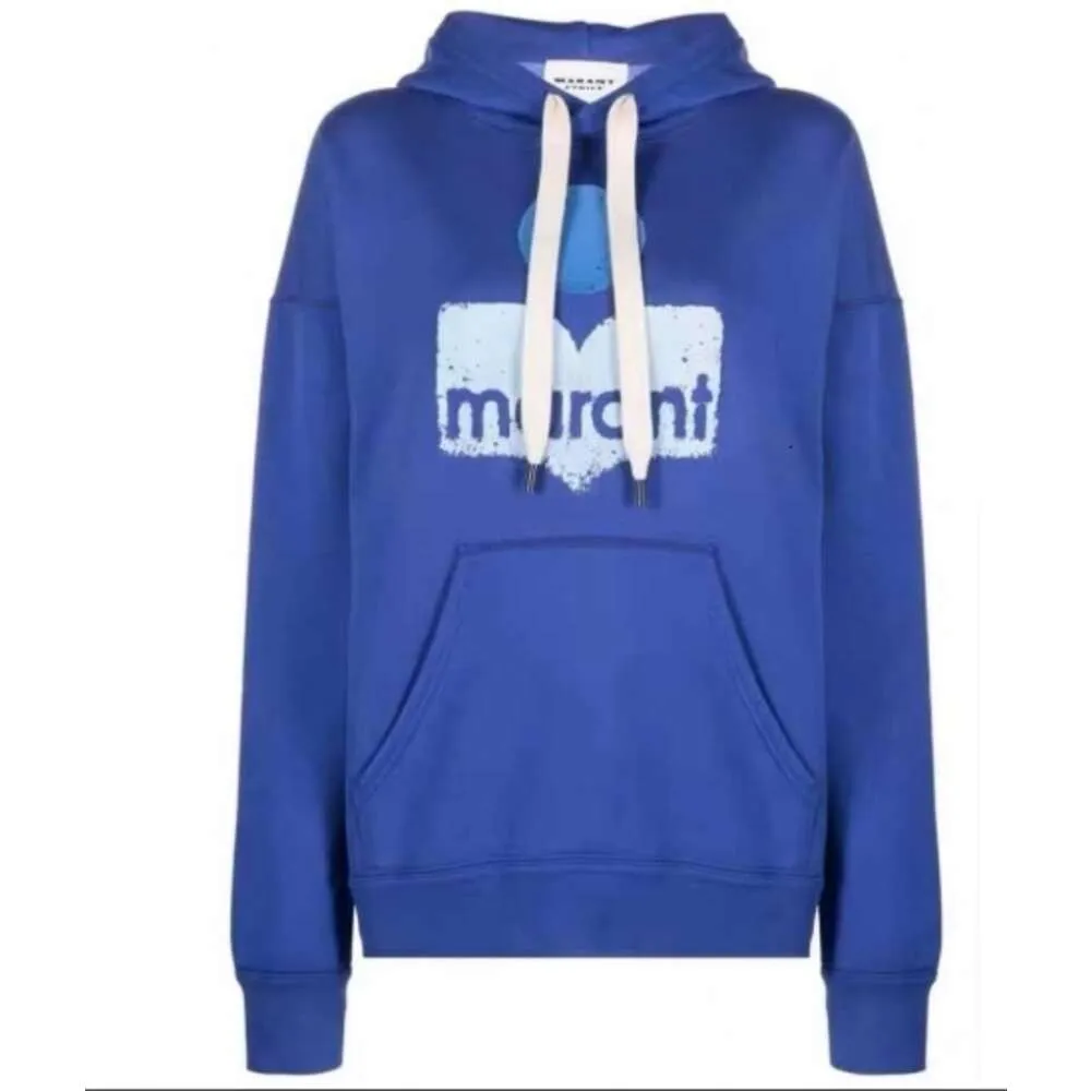 Isabels Marant Yeni Hoodie En İyi Tasarımcı Sweatshirt Hoodies Mektup Günlük Moda Trend Vintage Baskı İnce Pamuk Klasik Kapşonlu Kadın Külot Kazak I31