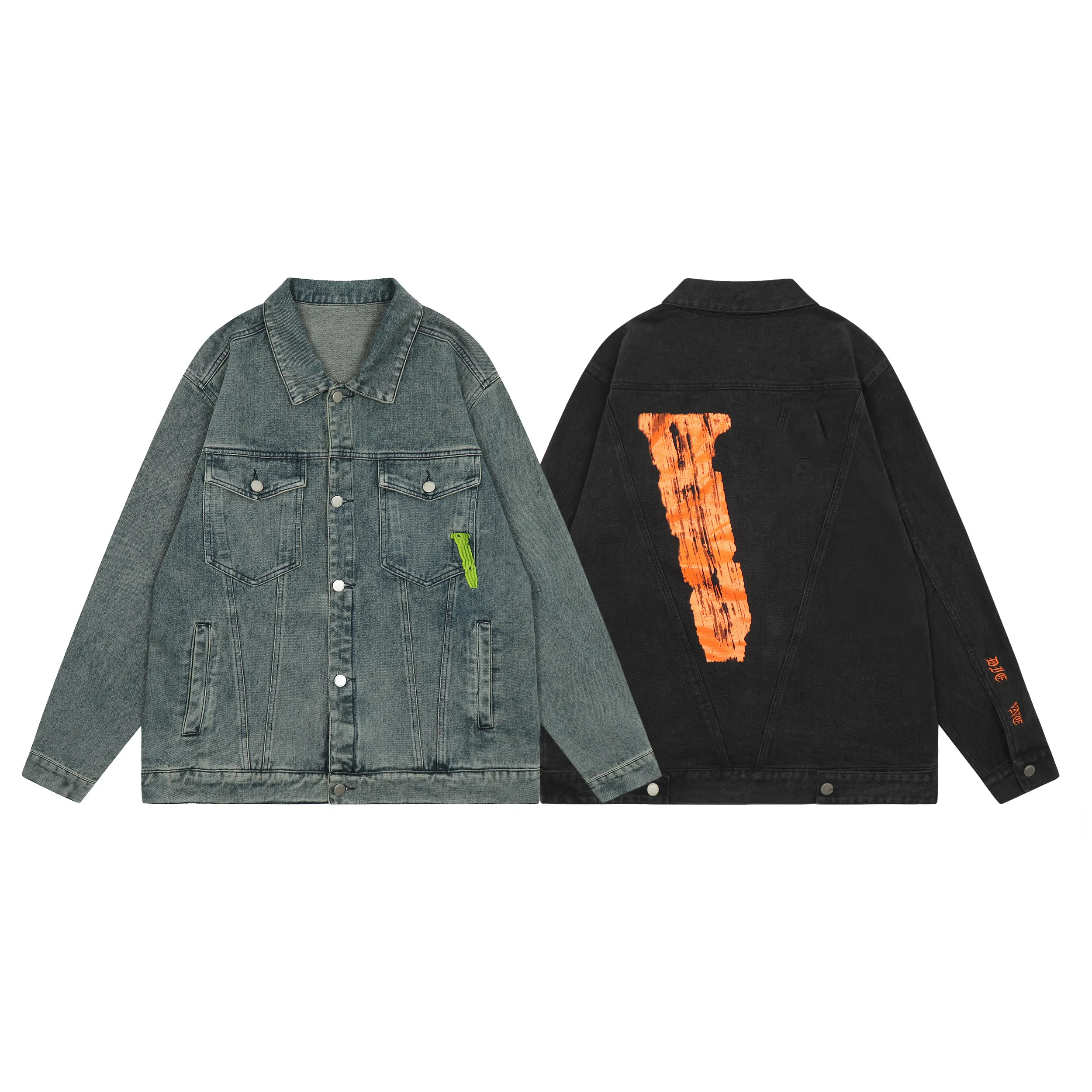 DHgate.com:V lone jacket, Big V reflective denim shirt DHgate.com:V lone jacket, Big V reflective denim shirt