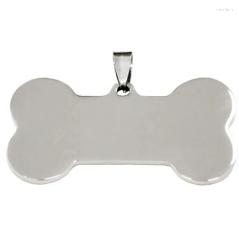 Dog Tag Personalized Cat Pet ID Keychain Name For Puppy Collar Pendant Keyring Bone Accessories