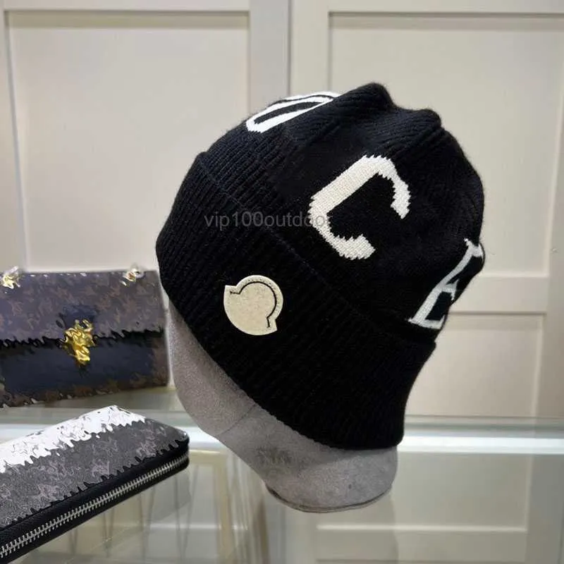 Lüks Tasarımcı Beanie Kafatası Kapağı Unisex Keşmir Mektubu Yüksek Streç Mektup Baskı Gündelik Açık Dışişli Kapşonlu Örgü Kapak Sıcak Çok Modin Moda Beanie Hat Güzel L8vn HA