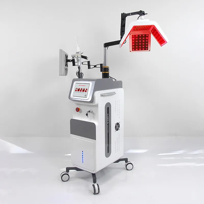 Professionale verticale 650nm PDT laser a diodi laser per capelli ricrescita terapia della luce ringiovanimento della pelle attrezzatura per macchine di bellezza