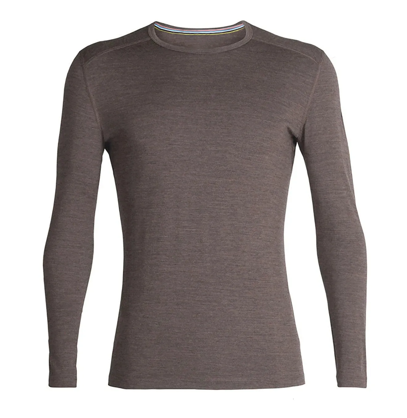 Merino Wool Base Layer Women 100% Merino Wool Thermal Underwear 180G  Lightweight Long Sleeve Thermal Shirt Wicking Anti-Odor