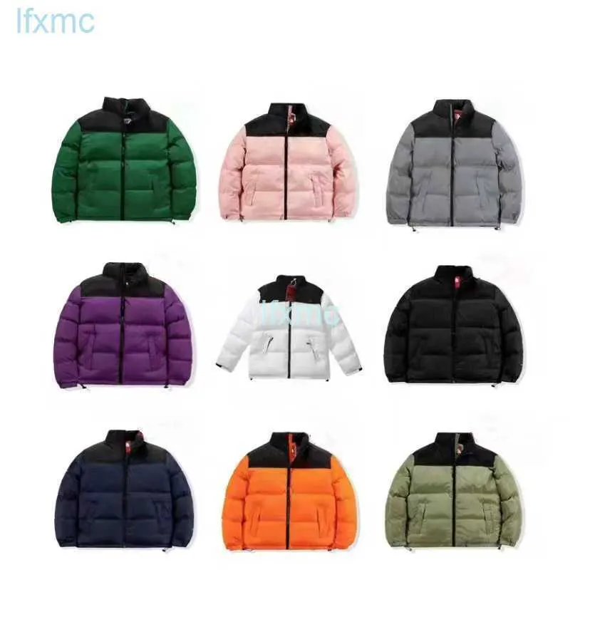 Designer Down Jacket Hommes Parka Puffer Vestes Hommes Femmes Qualité Chaud À Manches Longues Veste Styliste Manteaux D'hiver 9 Couleurs Taille M-2XL 3F1C