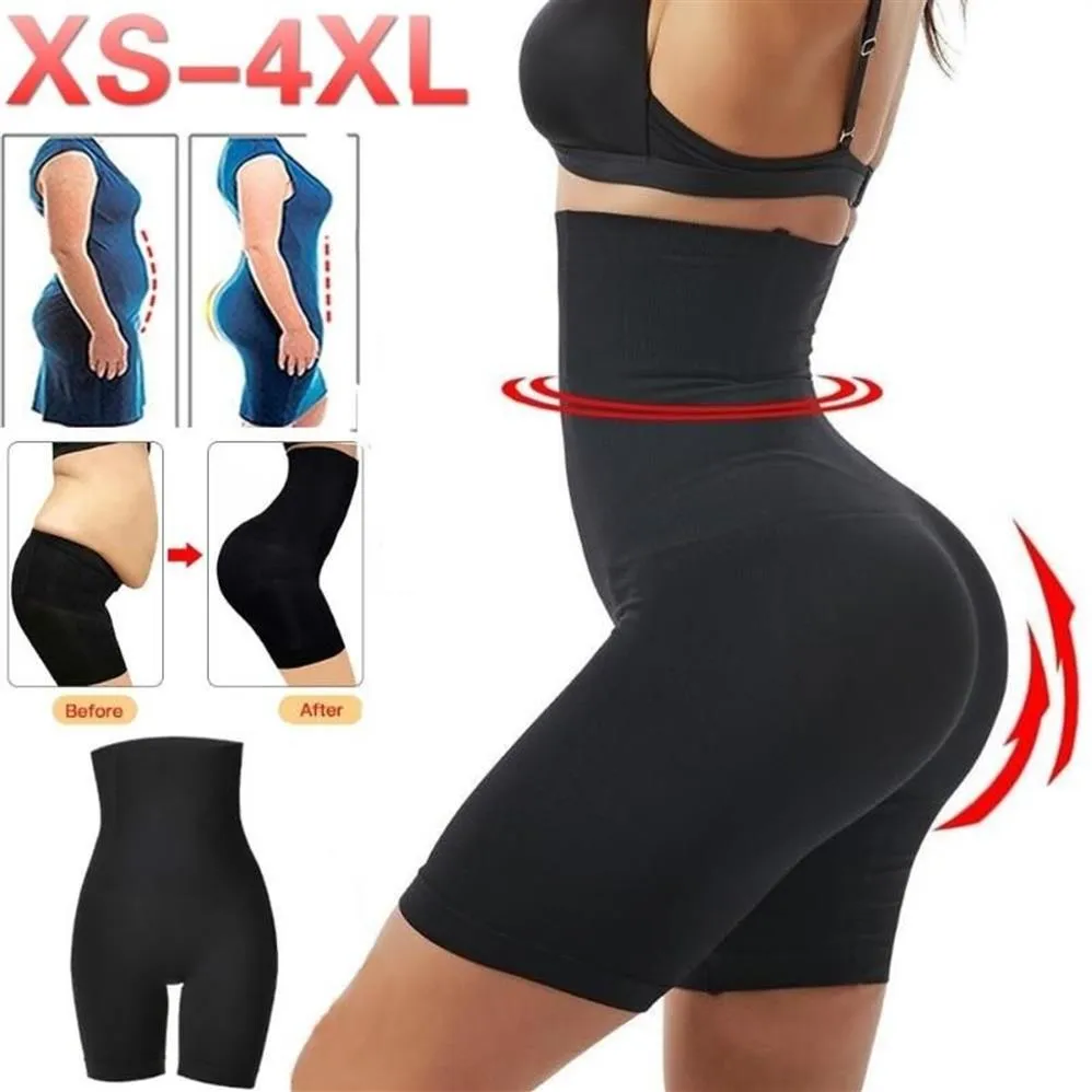 Shapers pour femmes taille haute shapewear ventre contrôle shorts culottes mi-cuisse corps shaper body façonnage dame courte jambe serrée195h