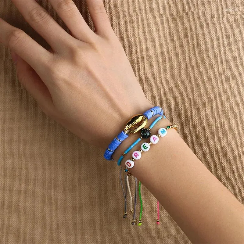 Adjustable Miyuki Friendship Bracelet With Crystal Gems And Cute