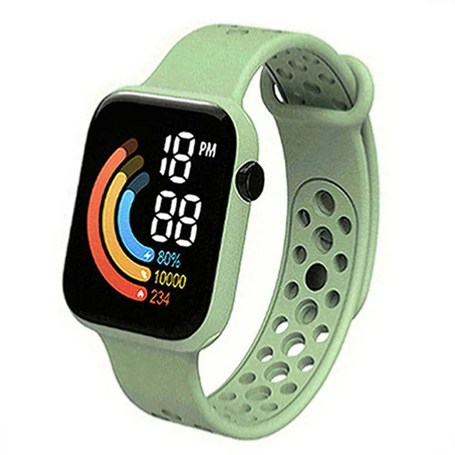 Xiaomi NUOVO Smart Watch Uomo Donna Smartwatch Orologio A LED Orologio  Impermeabile Ricarica Wireless Orologio Sportivo Digitale In Silicone A208  Da 13,89 €