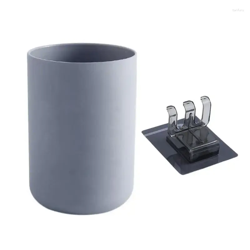 Gobelets portables créatifs, gobelets de lavage de la bouche en plastique, tasse et support de brosse à dents El, rangement d'accessoires de salle de bains