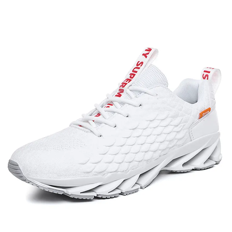 Men's Women's Neon Running Sneakers, Breathable Mesh Outdoor Sports Shoes  for Walking, Jogging, Fitness