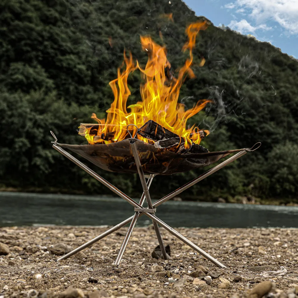 Poêle À Bois Portatif De Camp, Poêle À Bois De Camping Dacier