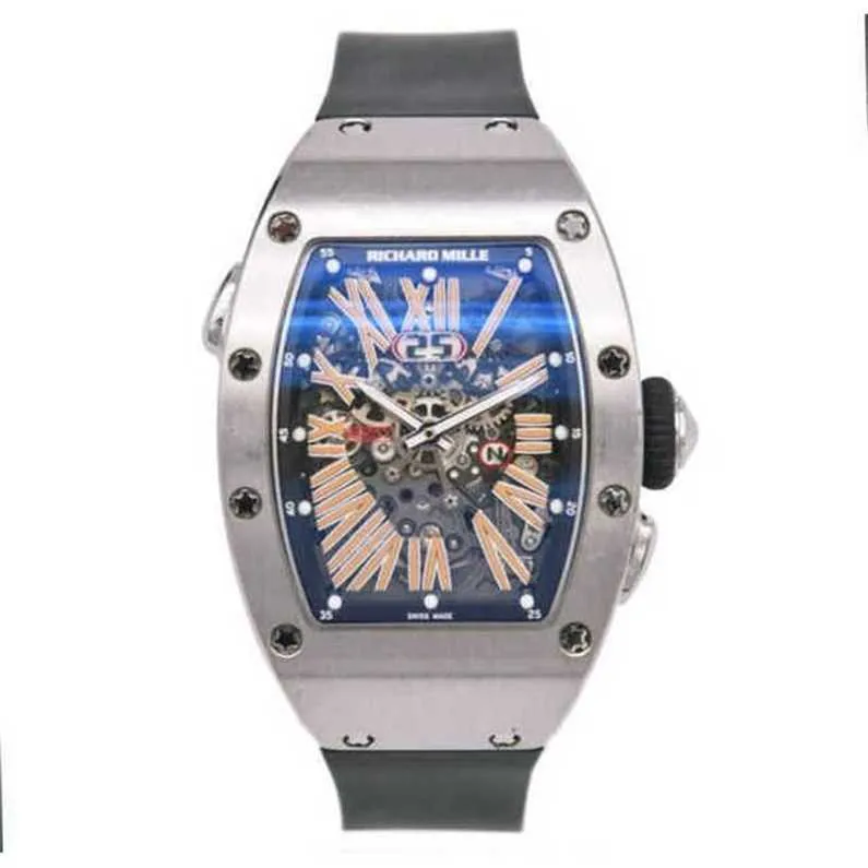 Richarmill Orologio Meccanico Automatico Orologi da Polso Svizzeri Orologi con Movimento Richarmill Orologi da Polso Meccanici Automatici Tourbillon Orologi da Polso Rm03 WN-QWBX