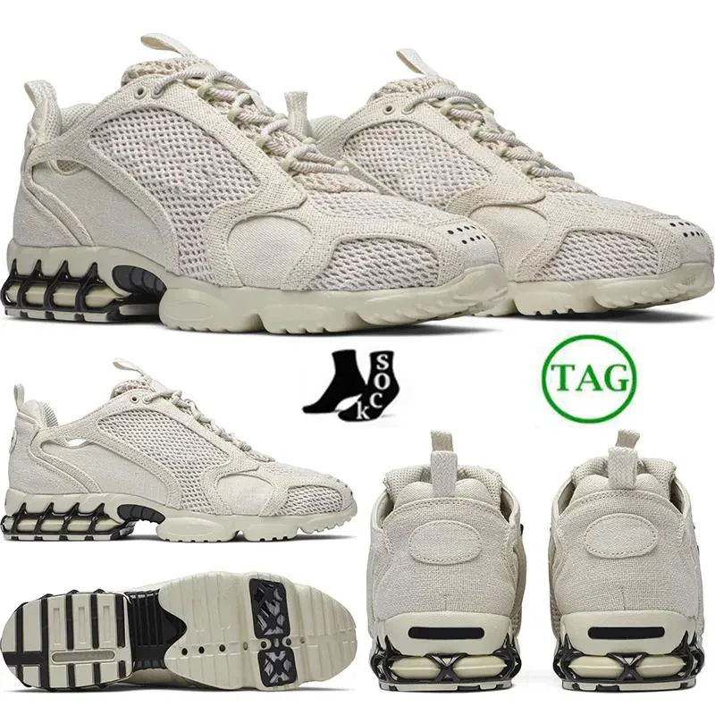 Män sneakers spiridon kvinnor skor trippel vit universitet blå spår röd ren platina utomhus sporttränare designer mode