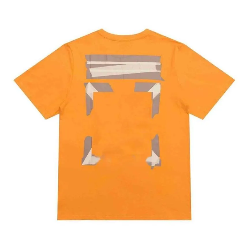 Kapalı Tasarımcı Cross Marka Tshirt Yapıştırıcı Şeritler Kısa Kollu Tişörtlü Erkek Tişört Tişört T-Shirt Sıradan Kadınlar X Baskı Yaz Tops Eu 245y