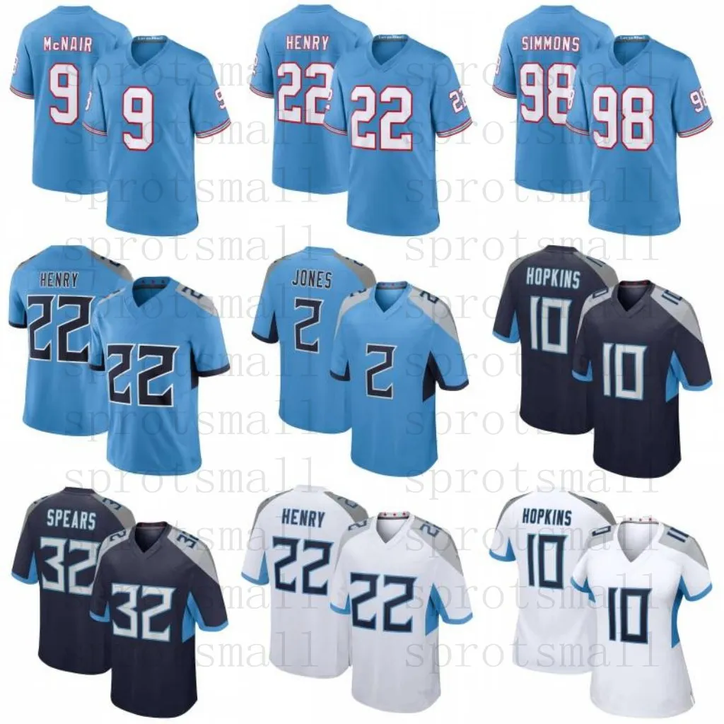 DEANDRE HOPKINS FOOULBOL JERSEY YOUTH DERRICK HENRY WILL LEVIS JEFFERY SIMMONS TREYLON BURKS RYAN TANNEHILL MCNAIR BYARD EDDIE GEORGE COLTON DOWELL SPEARS