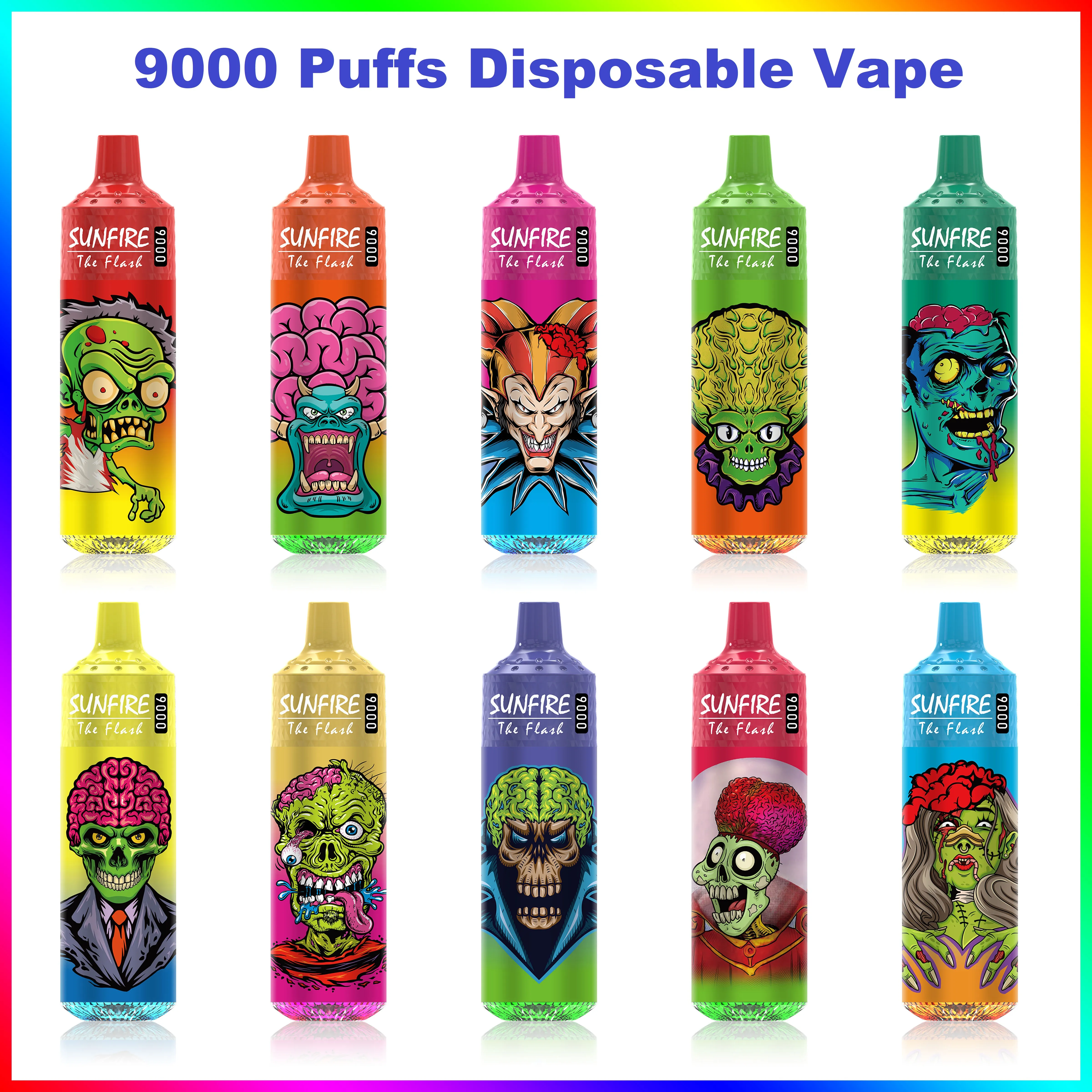 Wholesale Tnornado 8000 9000 10000 Puff Disposable Vape Original