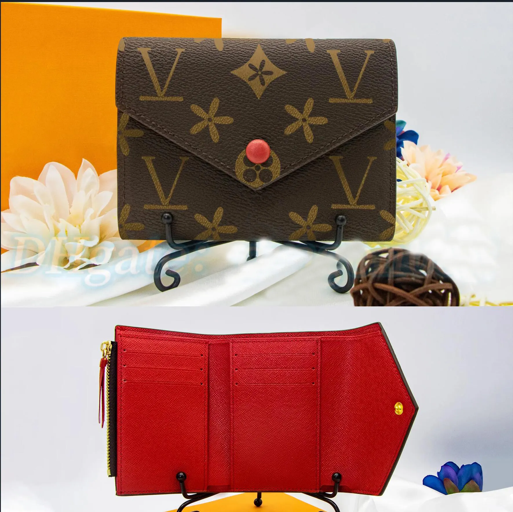 Multicolor Victorine Rosalie Coin Purse Price With Box Foldable Mini