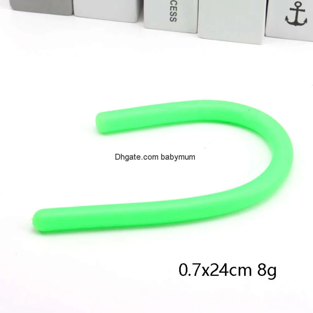 Jouet Fidget extensible coloré, 5 pièces, cordes extensibles, sensoriel, ver, extensible, anti-Stress, apaisant, cadeaux relaxants  26