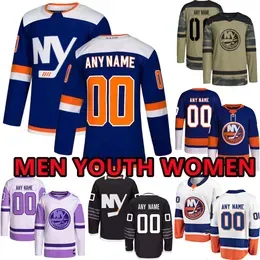 Custom Hockey Jerseys ''Islanders''Mens 53 Casey Cizikas 8 Noah Dobson 18 Pierre Engvall 20 Hudson Fasching 10 Simon Holmstrom 14 Bo Horvat Ross Johnston Koivula