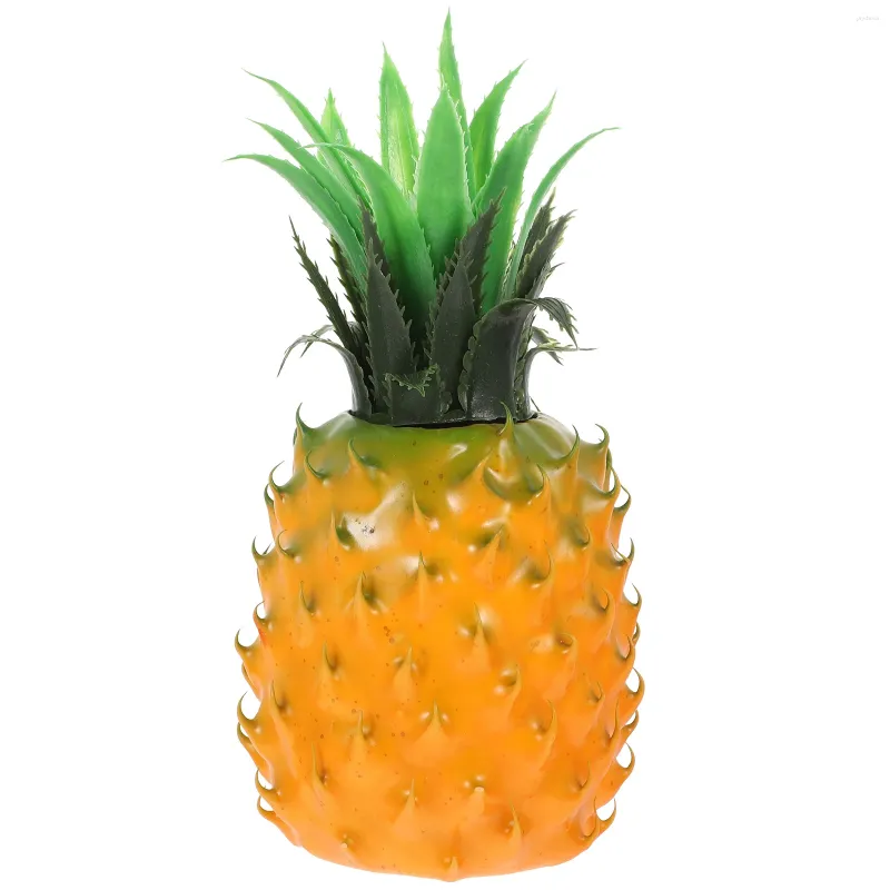 Party Decoration Simulated Pineapple Ornaments Fruit Model Pography Props House Decorations Home Realistic Fake Kitchen Prydment