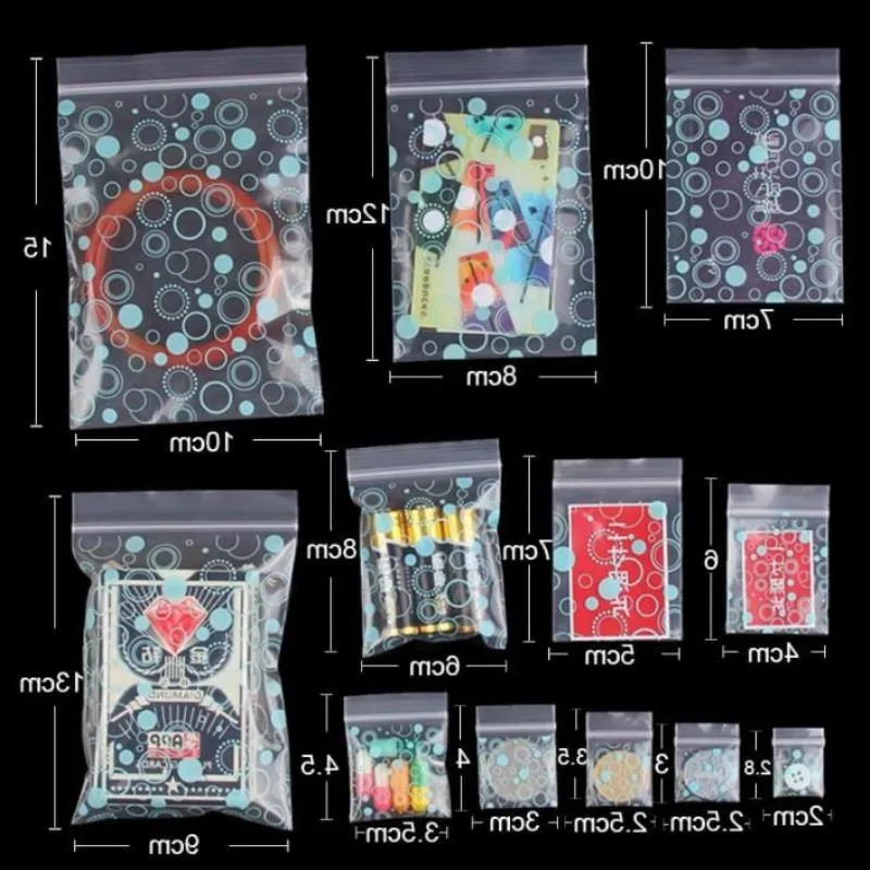 Wholesale Mini Small Plastic Ziplock Bags With Cartoon Print 5cm X 7cm,  Self Sealing, Thickened, Small Cut, Ideal For Plastic Packaging And IGGU  From Tongshop3, $4.14