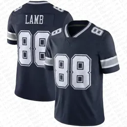 CeeDee Lamb Football Jersey Dak Prescott Cowboyes Trevon Diggs Micah Parsons DeMarcus Lawrence Leighton Vander Esch Tony Pollard Emmitt Smith Stephon Gilmore