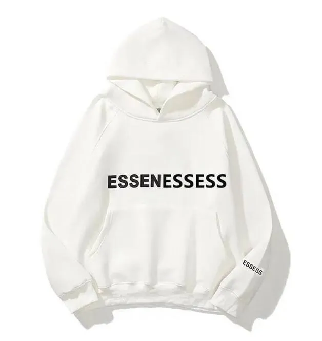 Designer Men Essentialhoody Women Hoodies Men Essentialhoodies Pullover 1977 Löst långärmad huvtröja Luxury Winter Keep Warm Sweatshirts Hoody Anime