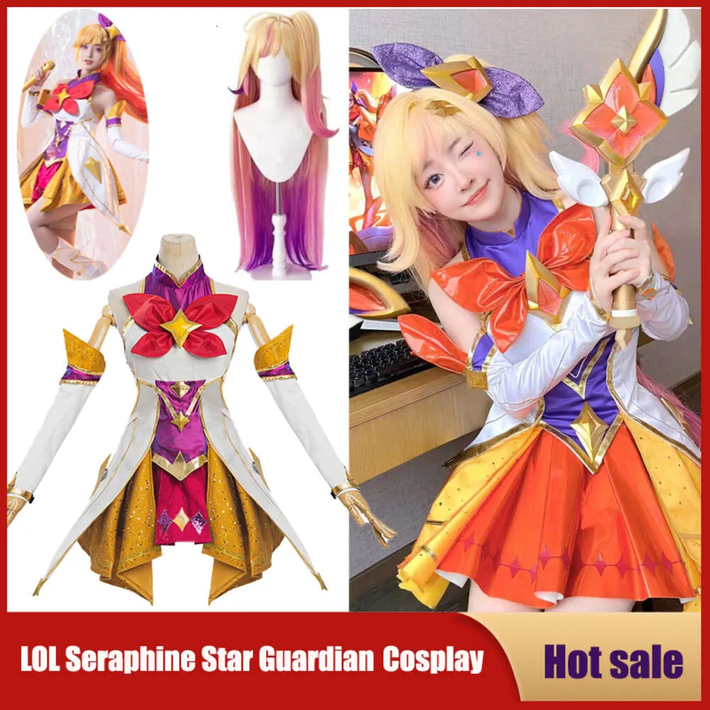 Star Guardian Seraphine Cosplay Costume League Of Legends