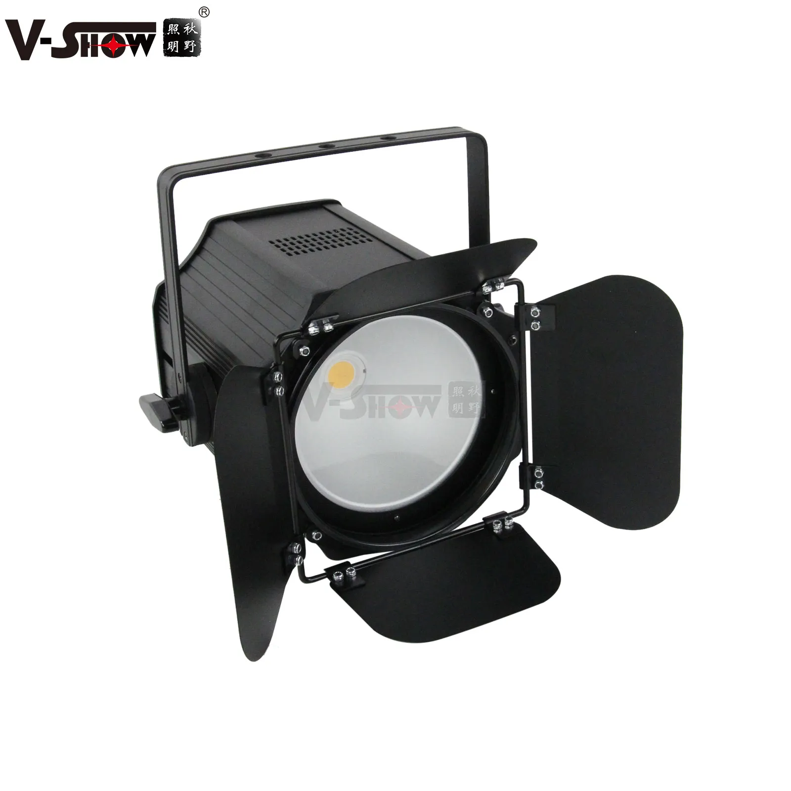 V-Show 200W Stage COB Par Light - Studio Lights Warm White DMX with Dimmable for Camera Photo Church Theater