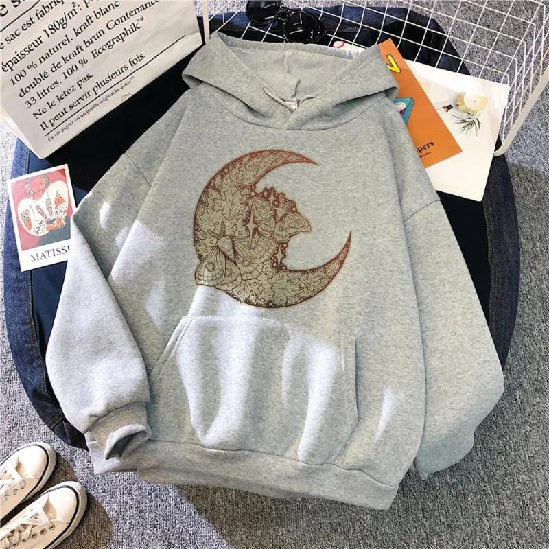 Goth lunar hoodie hot sale