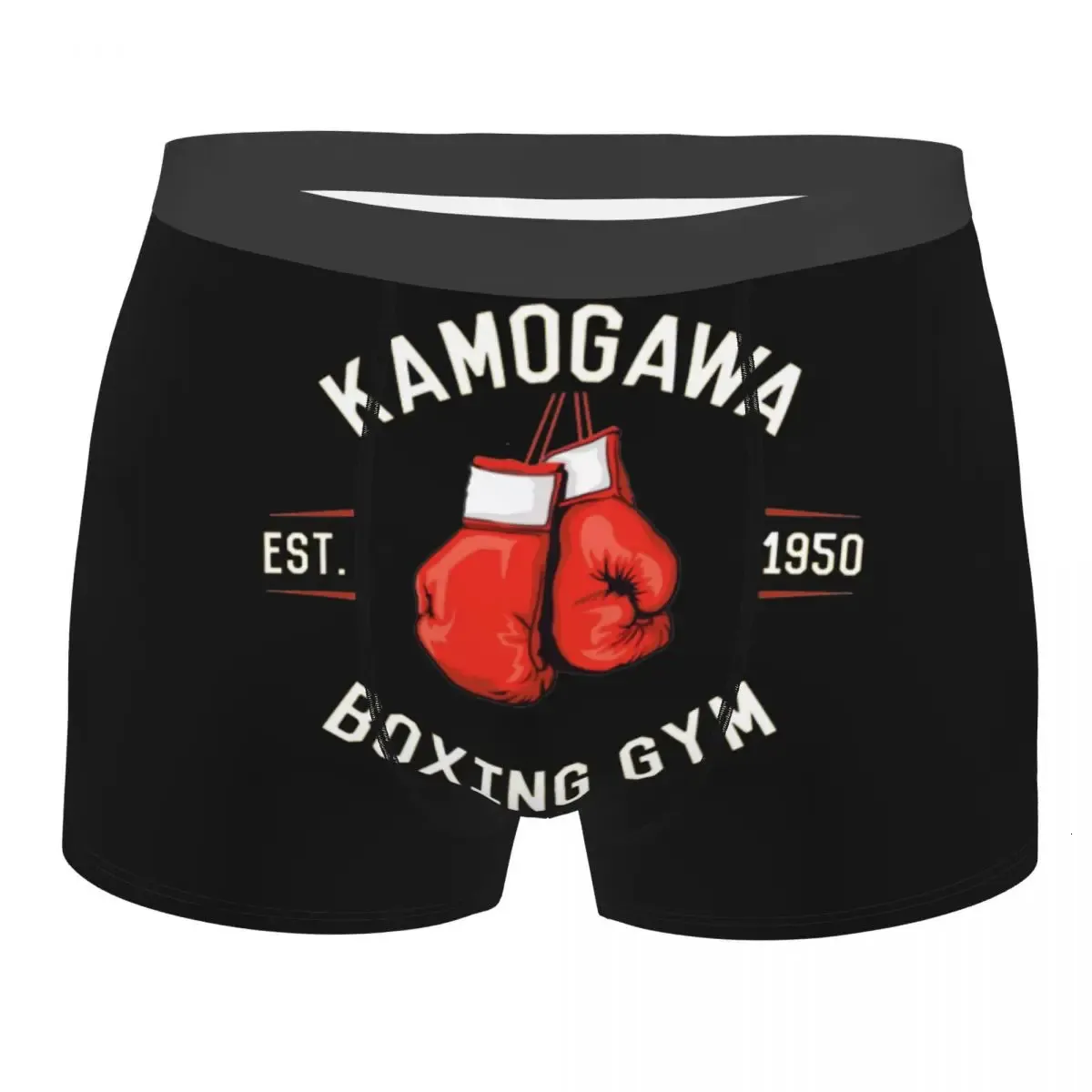 Underpants Men Kamogawa Boxing Gym Boxer Shorts Panties Breathable Underwear Hajime no Ippo KBG Design Male Humor SXXL 231020