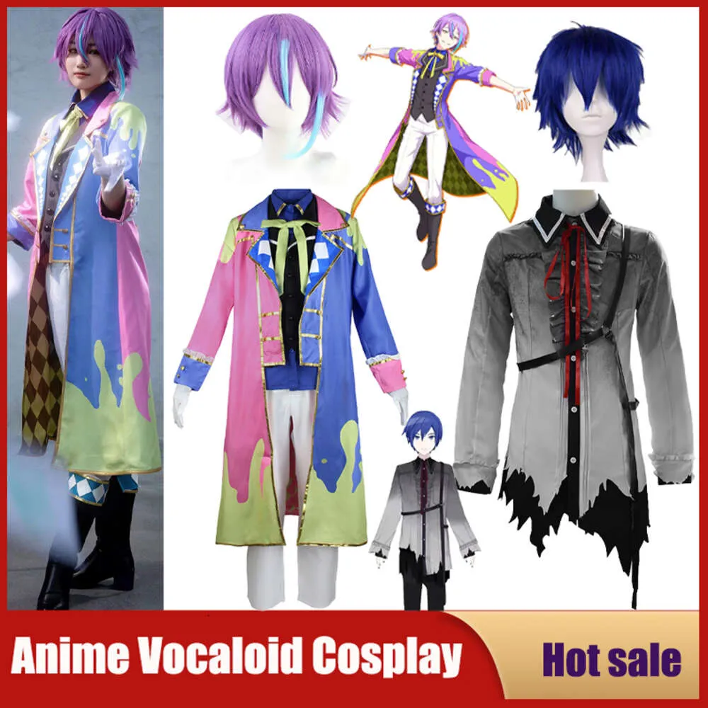 Cosplay Game Project Sekai Colorful Stage Cosplay Feat KAITO Kusanagi Nene Costume Anime Vocaloid Wig Carnival Halloween Party Uniform