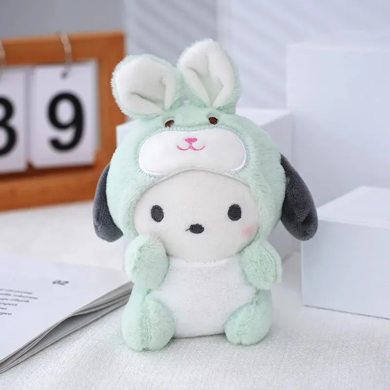 Plush Keychain: Adorable Animal Plush Keychain Transforming Rabbit Doll ...