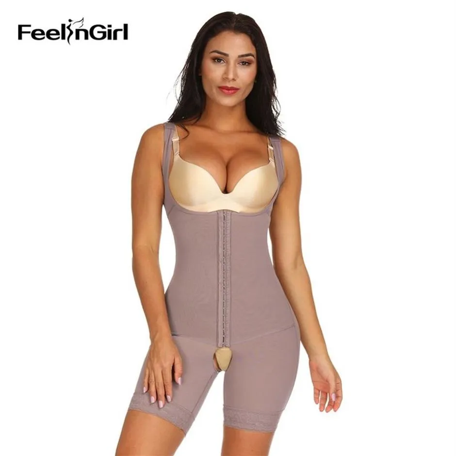 FeelinGirl 2018 Bodysuits Sexy Shapewear Underbust Body Shapers