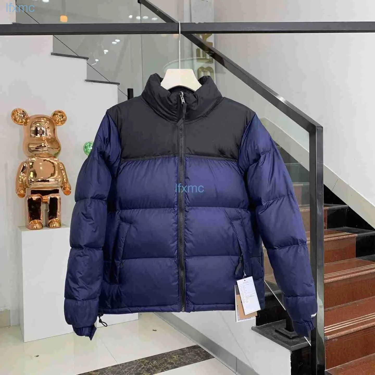 High Designer Street Fashion Northern Winter Outdoor Down Veste Pure Coton Lettre Broidered Men and Women Portez des vêtements chauds Oaxg 2 M8T5