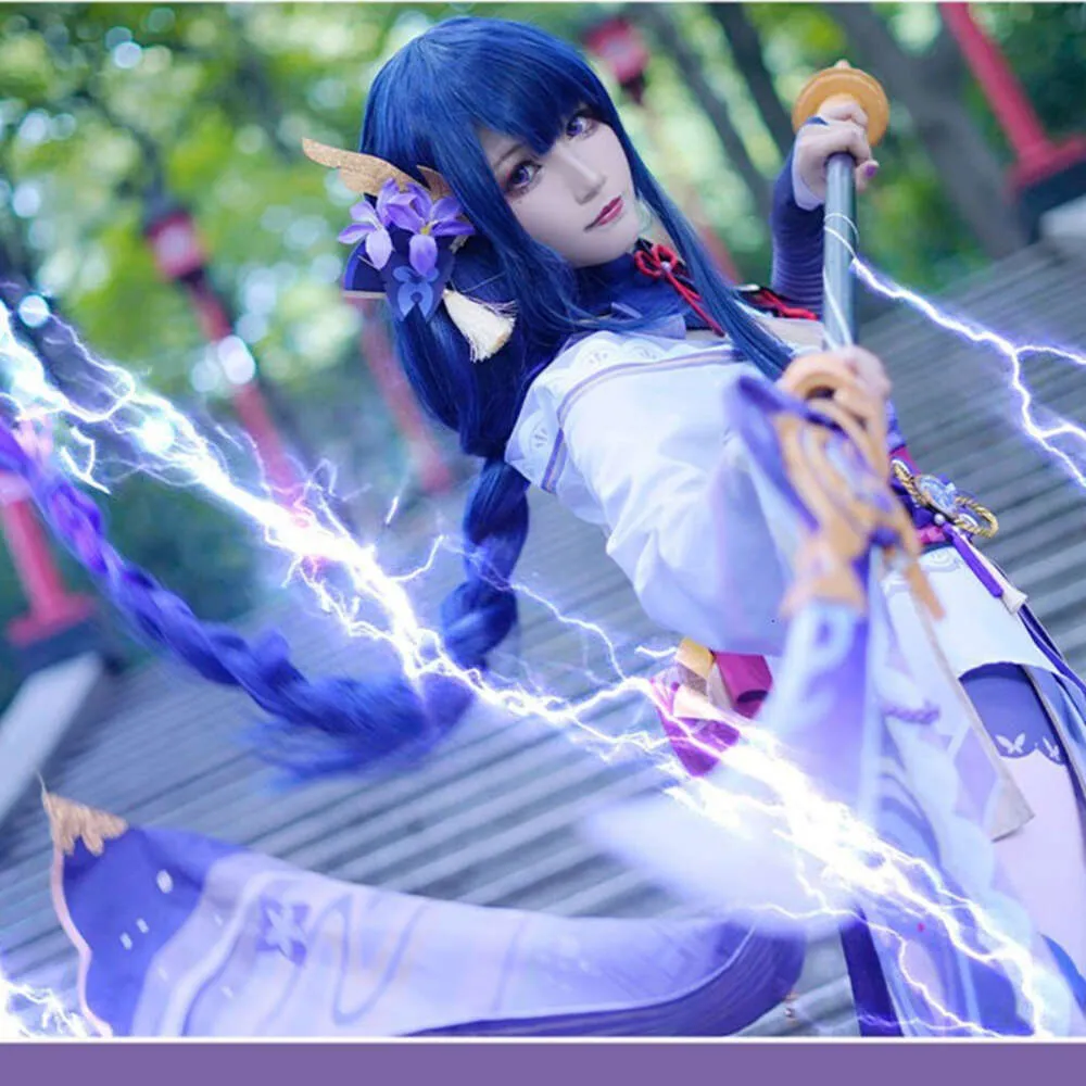 Master Raiden Outfits ♦ DHgate Womens Cosplay Outfits Genshin Impact Raiden Shogun Costume ...
