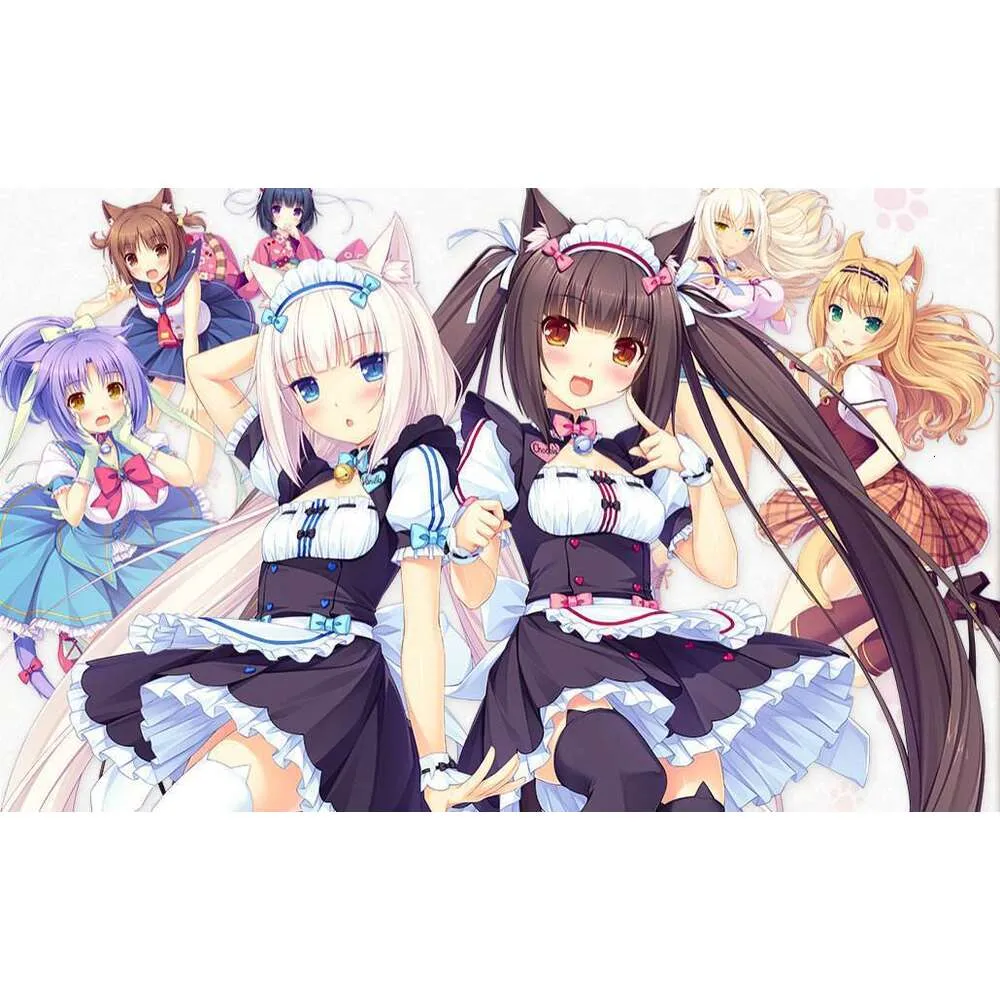 コスプレアニメネコパラチョコレートバニラコスプレコスチューム 